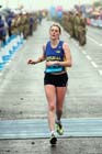 Tracy Millmore finishing the BUPA Great North Run.